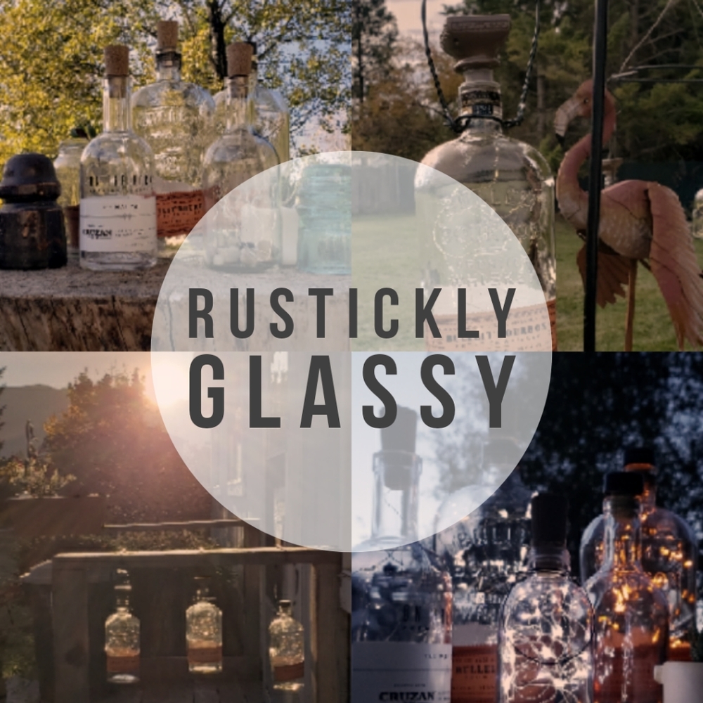 New closet for glassy rustic decor